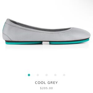 Tieks Cool Grey Women's Flats